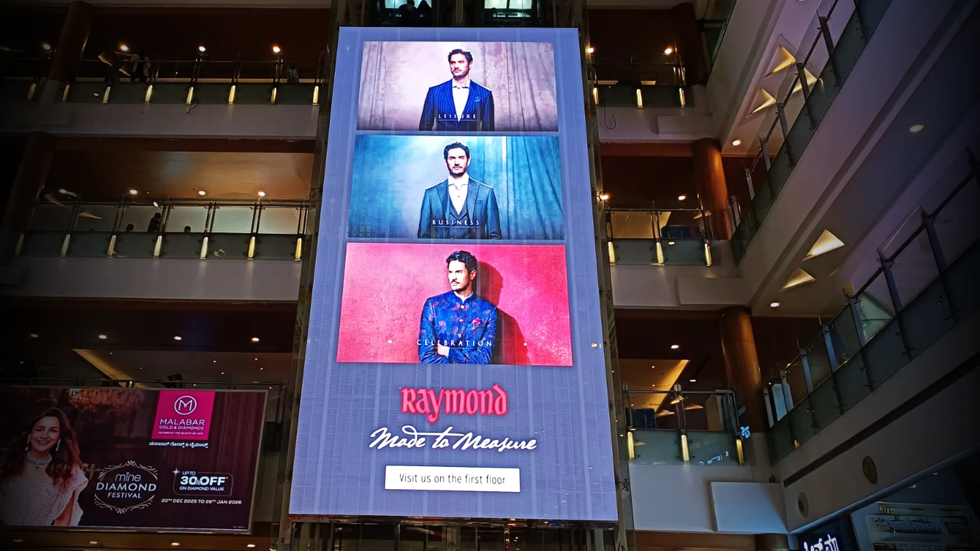 How Xtreme Media Installed One of Bangalore's Largest Vertical Transparent LED Displays banner