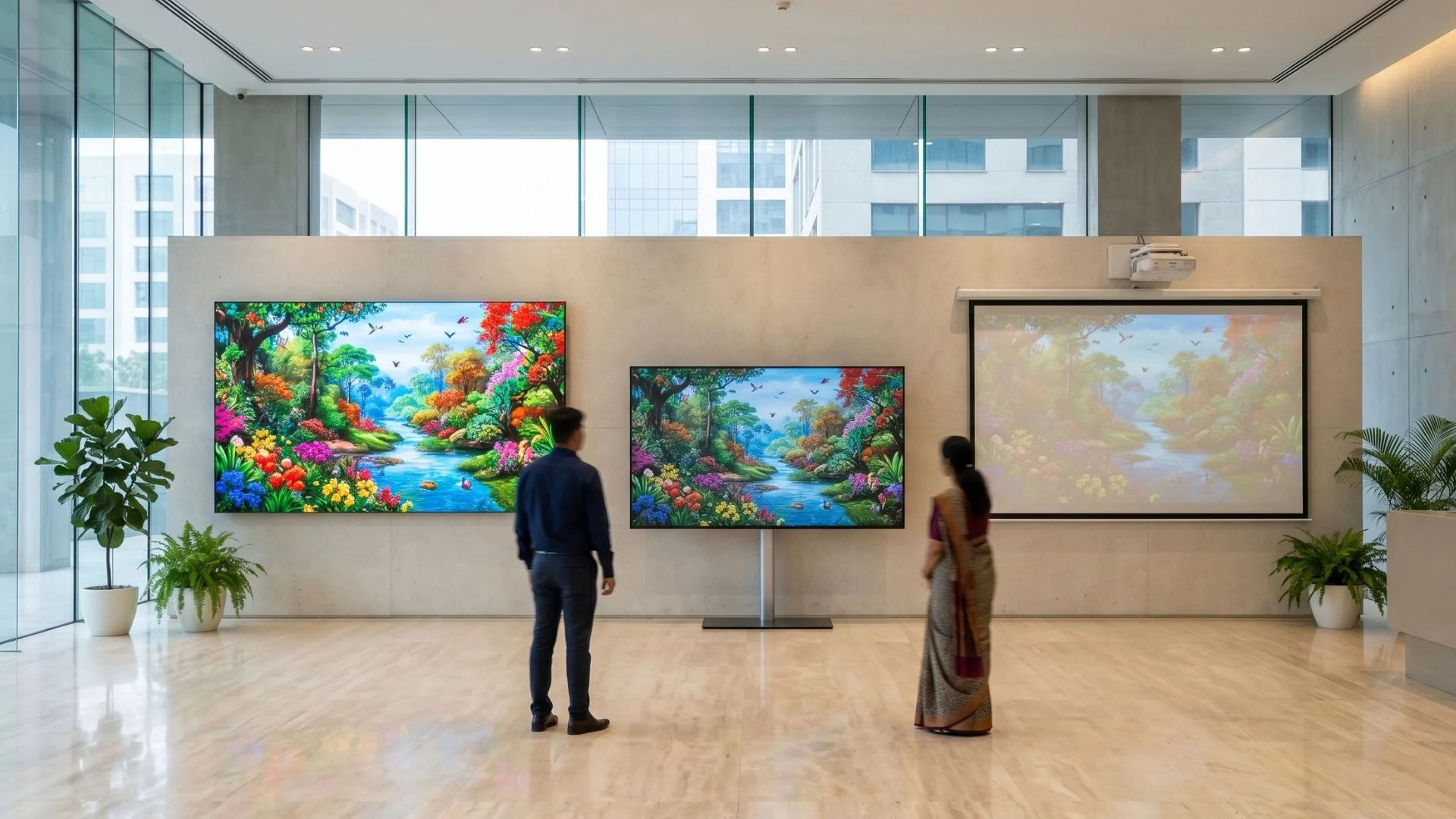 Active LED Display vs TV vs Projector: Which One Truly Wins in 2026?