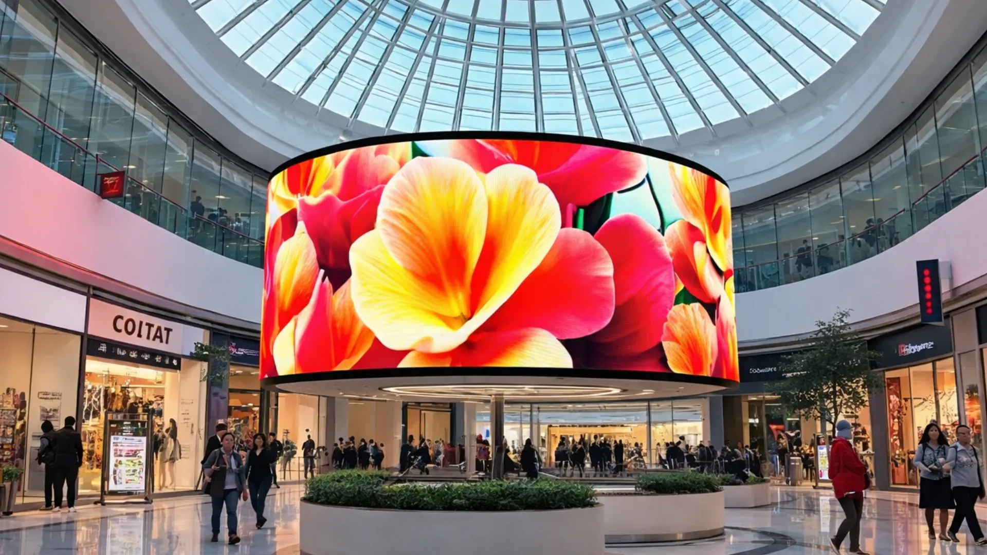 Flexible & Curved LED Screens: How Businesses Can Use Them for High-Impact Installations