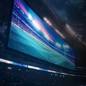Sports stadium LED display by Xtreme Media