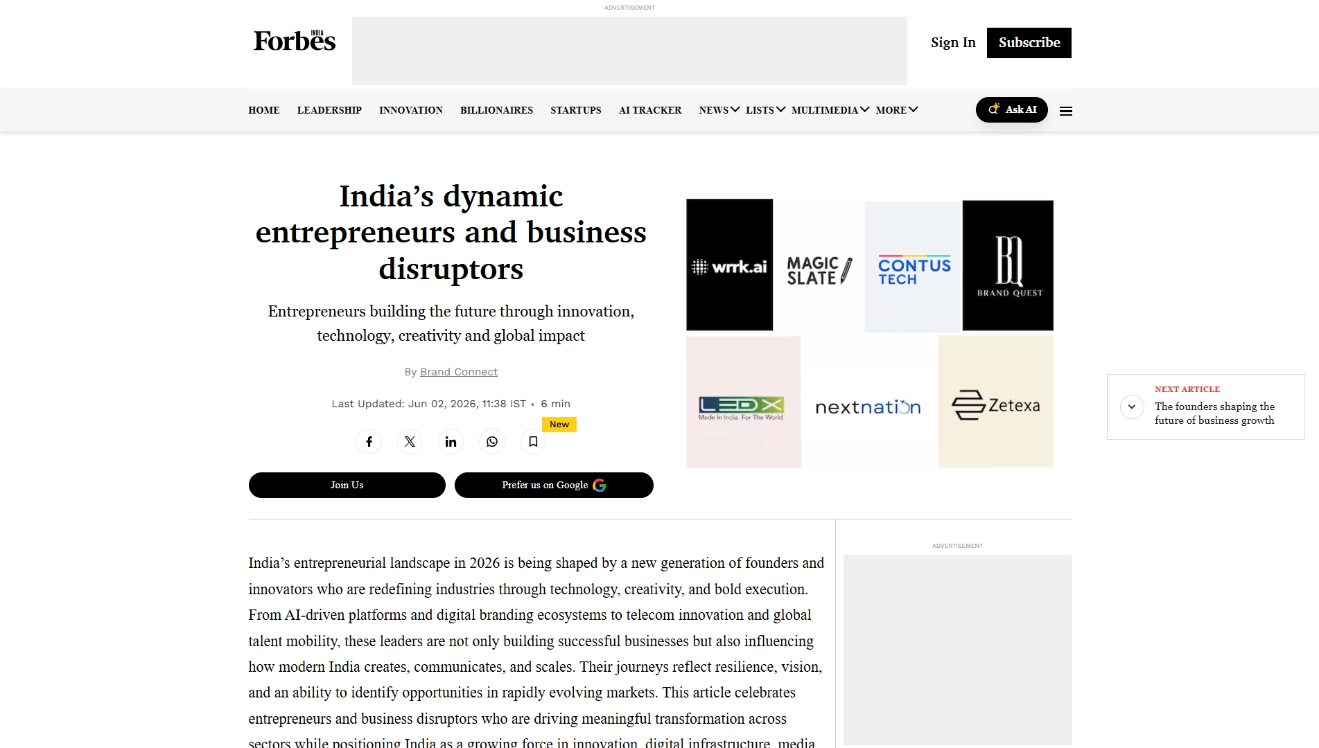 India’s dynamic entrepreneurs and business disruptors, Xtreme Media's MD Sanket Rambhia talks