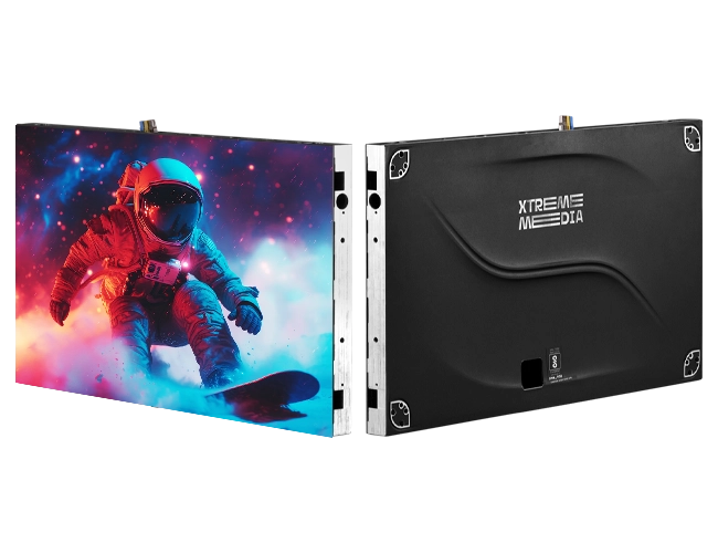 Apex Series LED display angled view