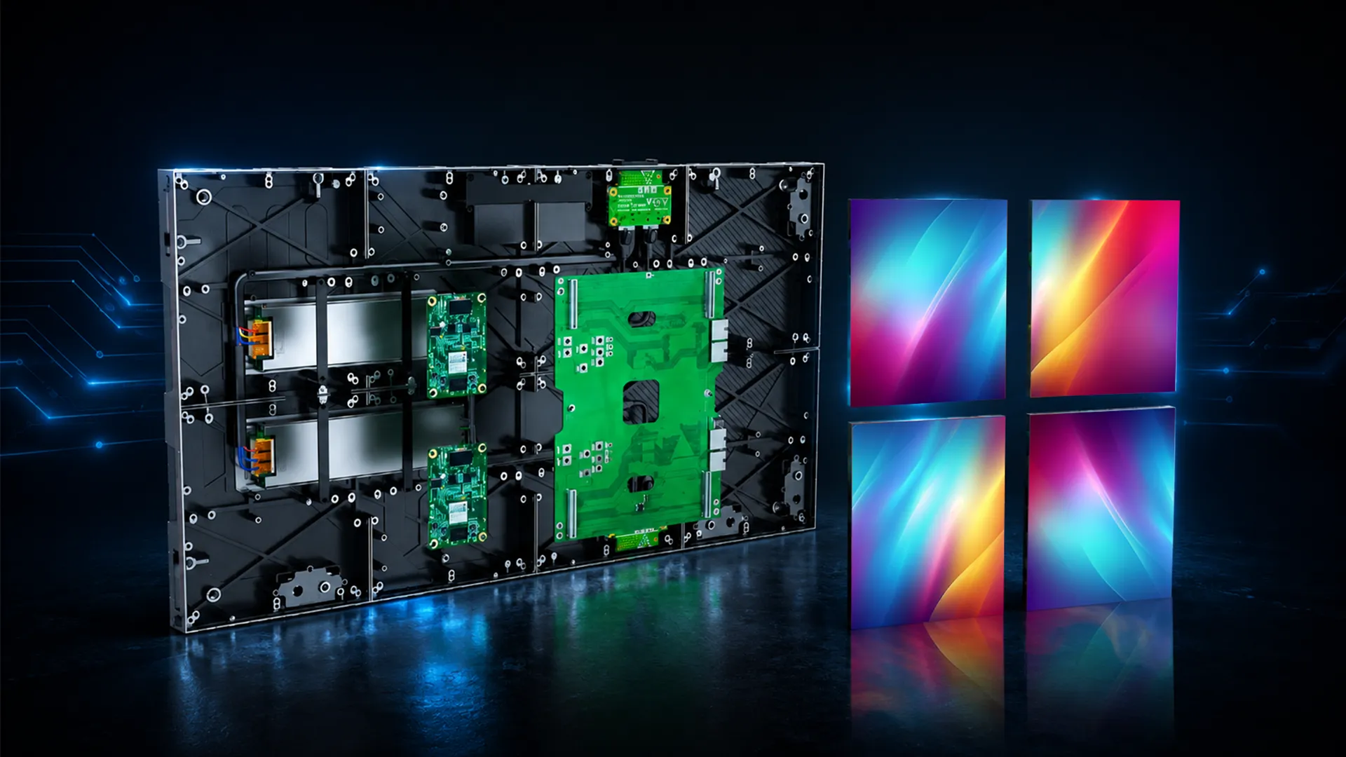 Helio Series LED Display — Effortless Front Maintenance Design for Easy Servicing in Space-Constrained Environments