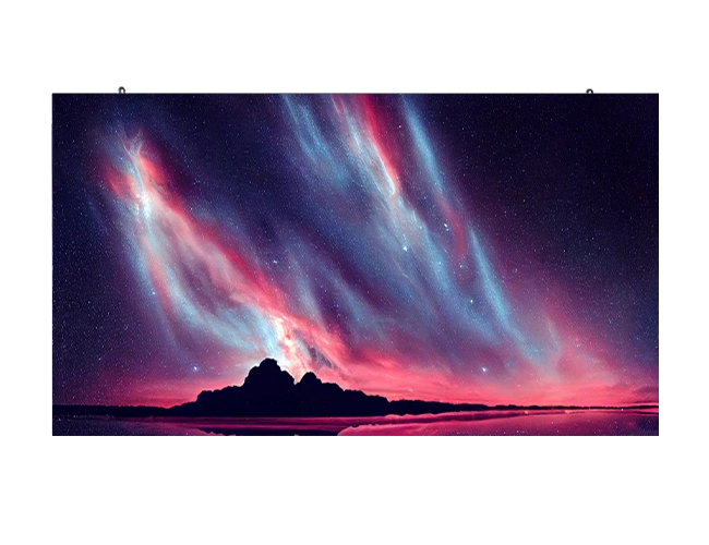 IGNIS Pro Series LED display front with mockup