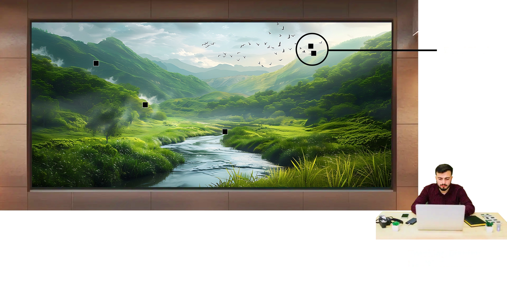 Flip Chip COB LED display