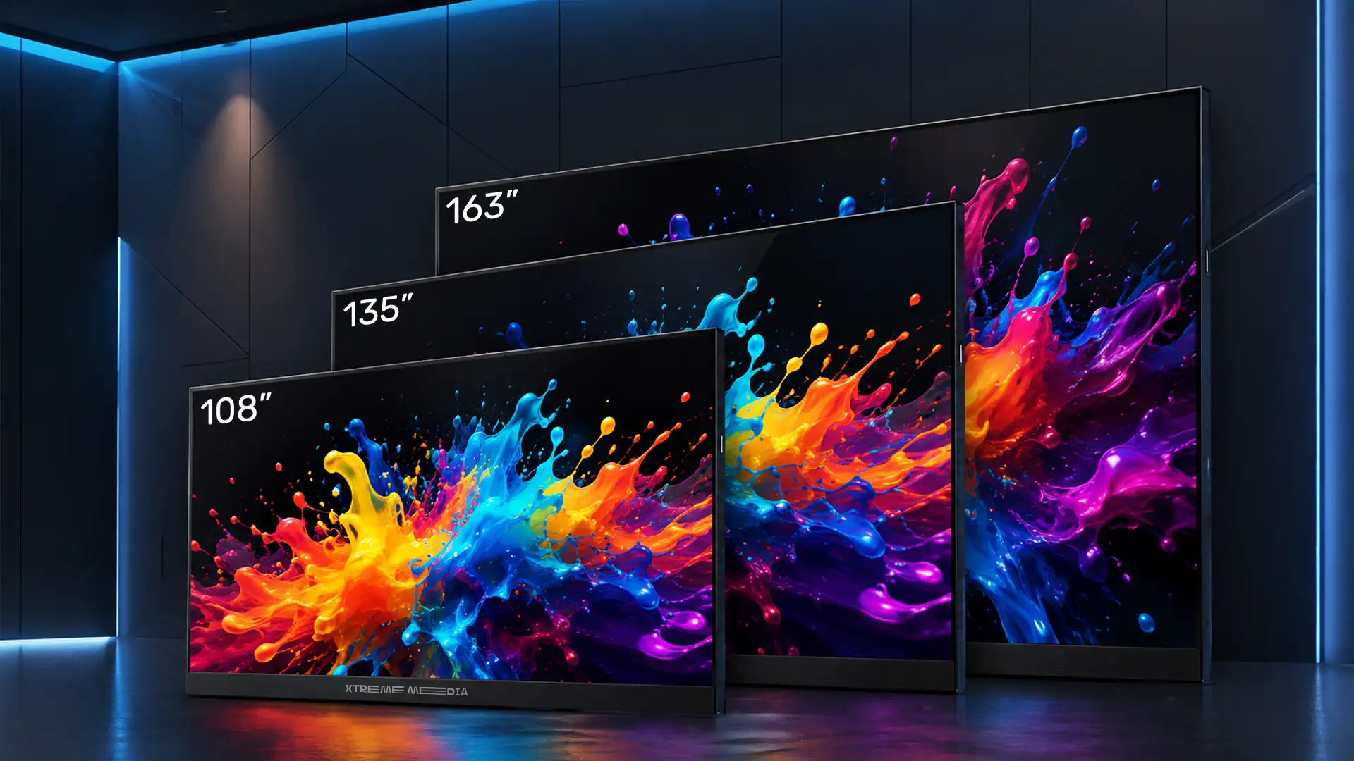 Unify LED video wall display for modern conference rooms and commercial interiors