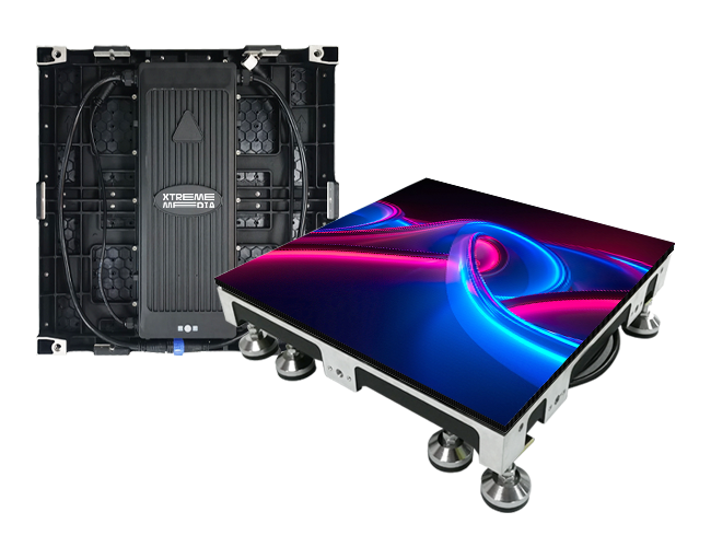 Floor Series LED display front view