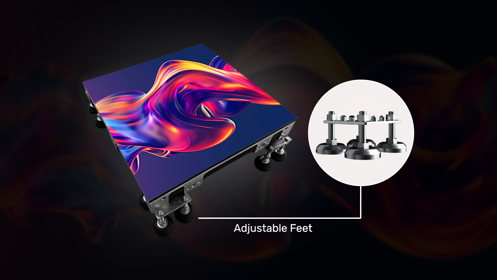 Ajustable-Floor height