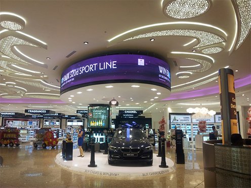 Indoor LED Display for Airports