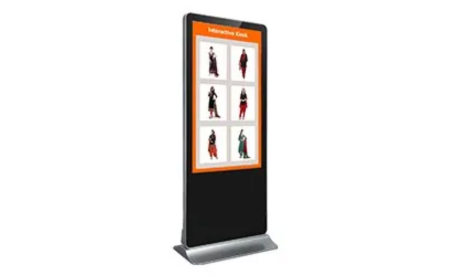 Vertical interactive kiosk