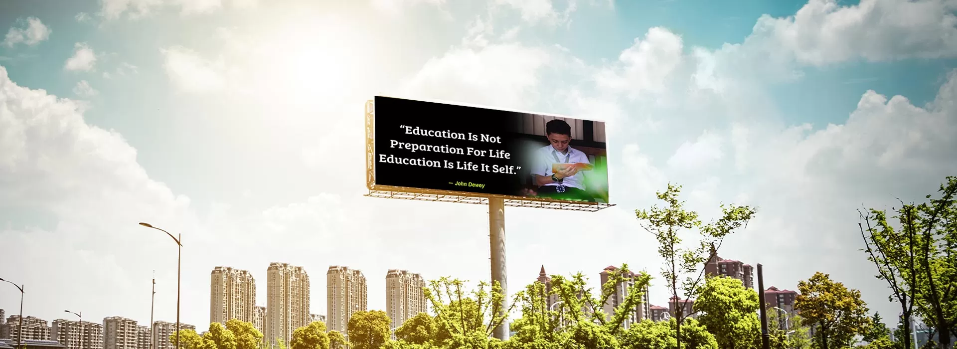 LED display for education