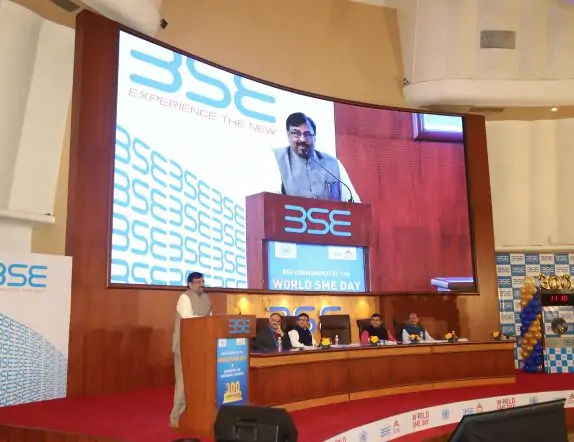 4k Active LED Screen for Convention Hall at BSE Mumbai