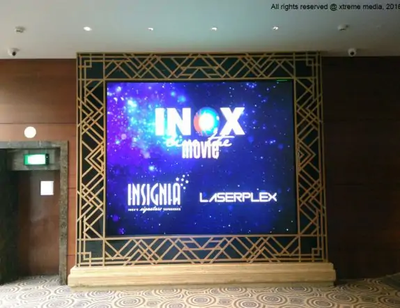 Active Led Installation in the Lobby for Inox Nariman point