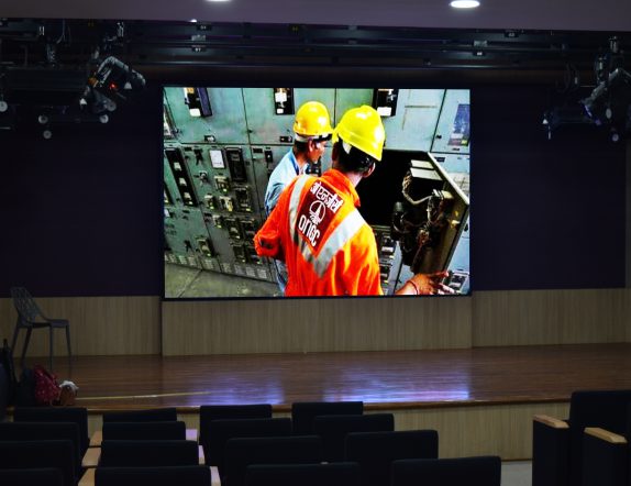LED Stage backdrop for Auditorium at ONGC Headquaters