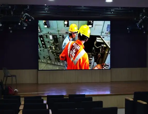 LED Stage backdrop for Auditorium at ONGC Headquaters