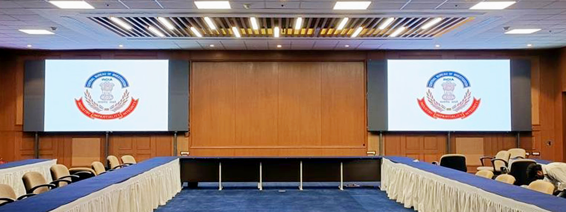 Boardroom Display solution in CBI