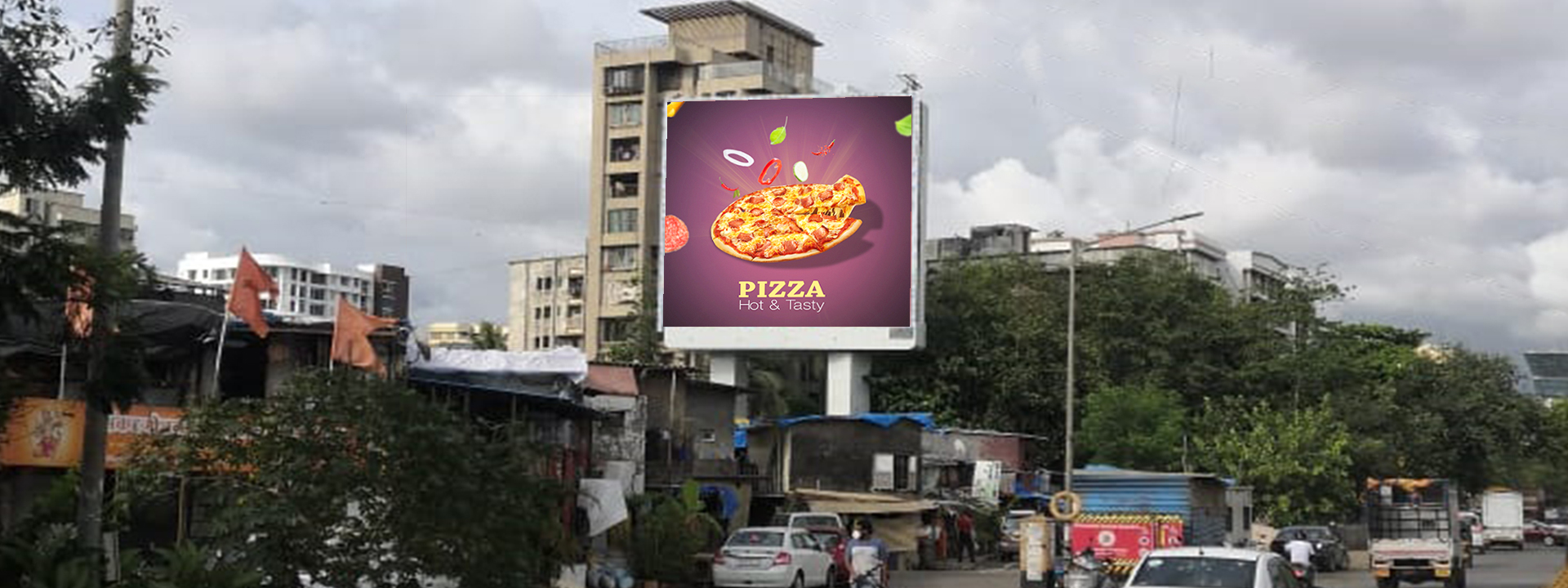 Outdoor Advertising Displays for Options 