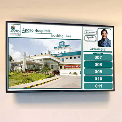 Queue Management System at Apollo Hospitals