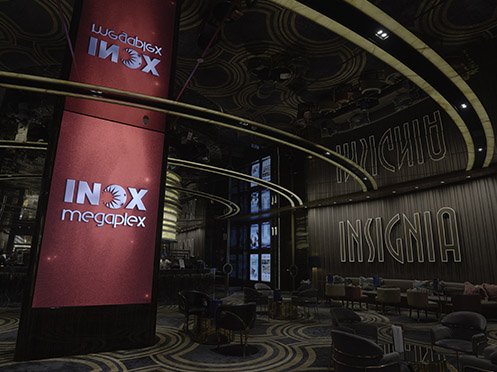 Digital Display in Inox Theatre