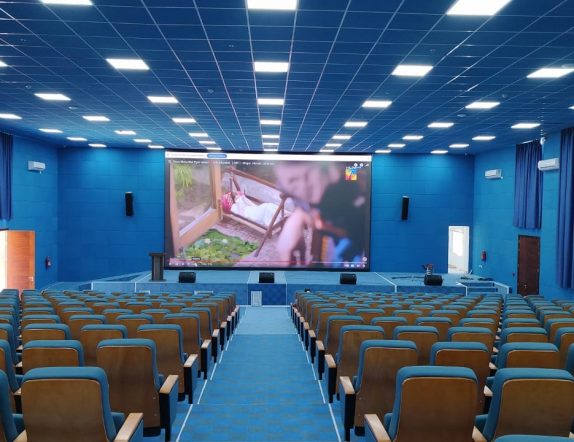 Vibrant and Stunning LED Display at an well known Goverment Auditorium