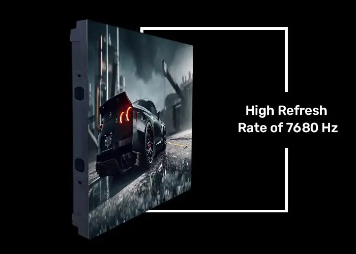 Smoother Visuals With High Refresh Rate Of 7680 Hz