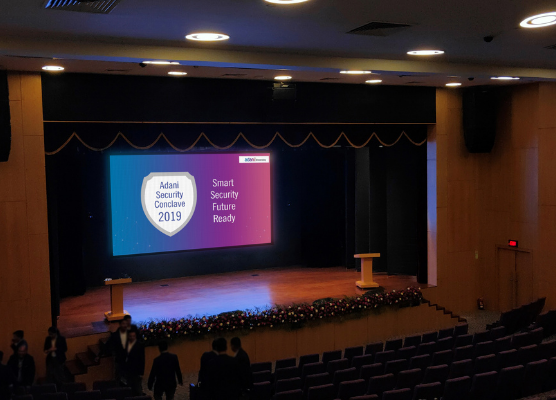 Xtreme Media LED Display Solutions for Adani Auditorium mobile