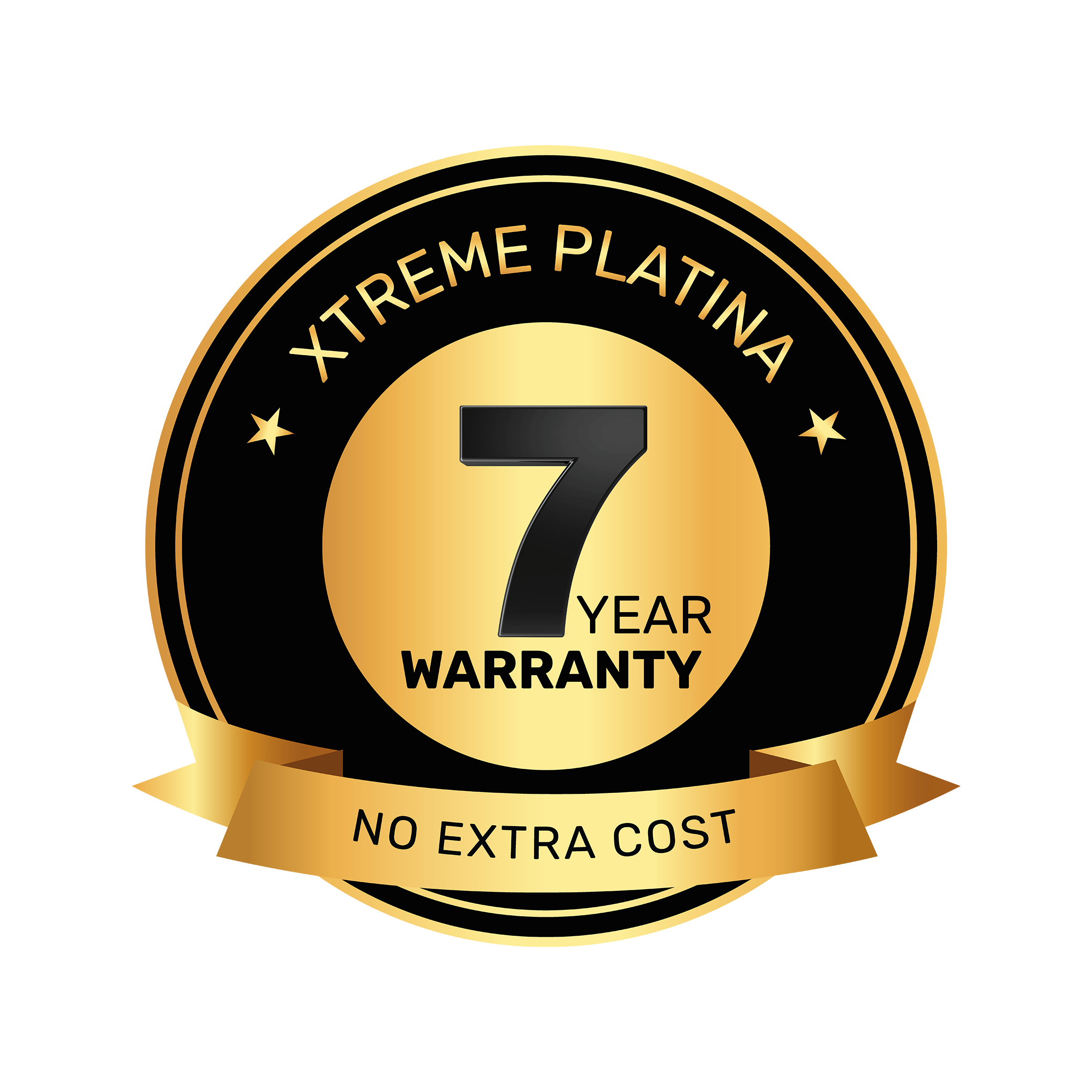 Xtreme Platina 7 Year Warranty